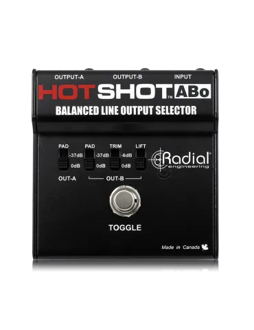  RADIAL ENGINEERING HOTSHOT-ABO Wahlschalter - Wahlschalter für die Ausgabe|MusicGoodDeal  2