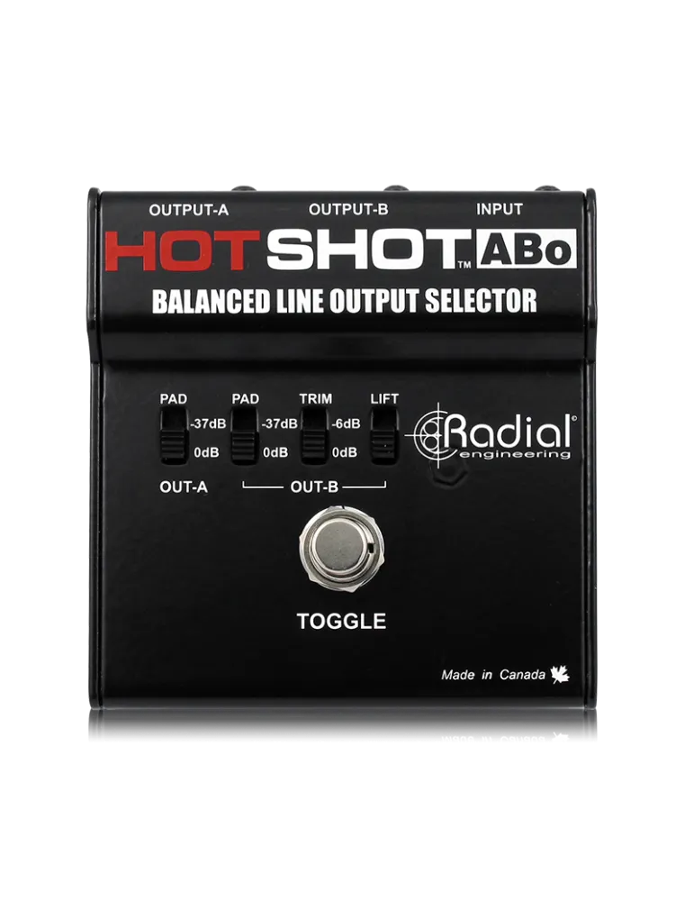  RADIAL ENGINEERING HOTSHOT-ABO Selectores - Selector de salida|MusicGoodDeal 