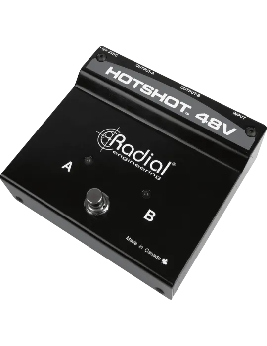 RADIAL ENGINEERING HOTSHOT-48V Wahlschalter - |MusicGoodDeal