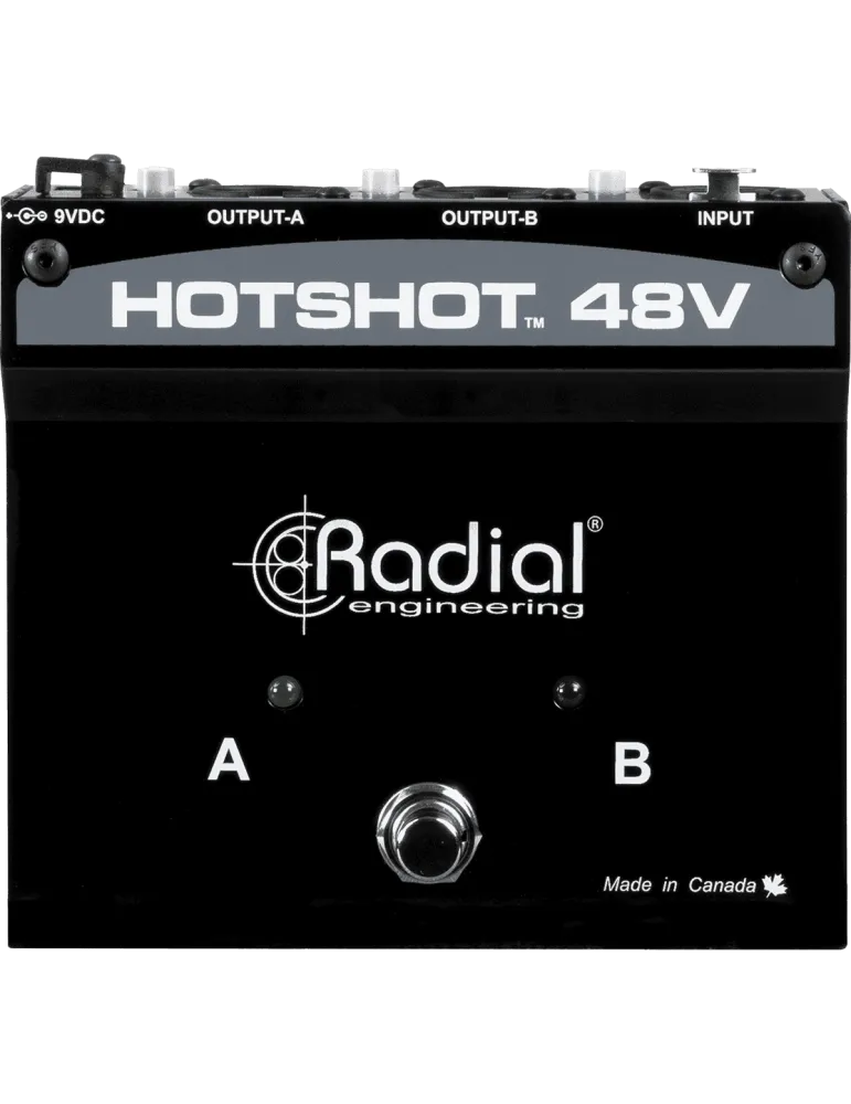 RADIAL ENGINEERING HOTSHOT-48V Wahlschalter - |MusicGoodDeal