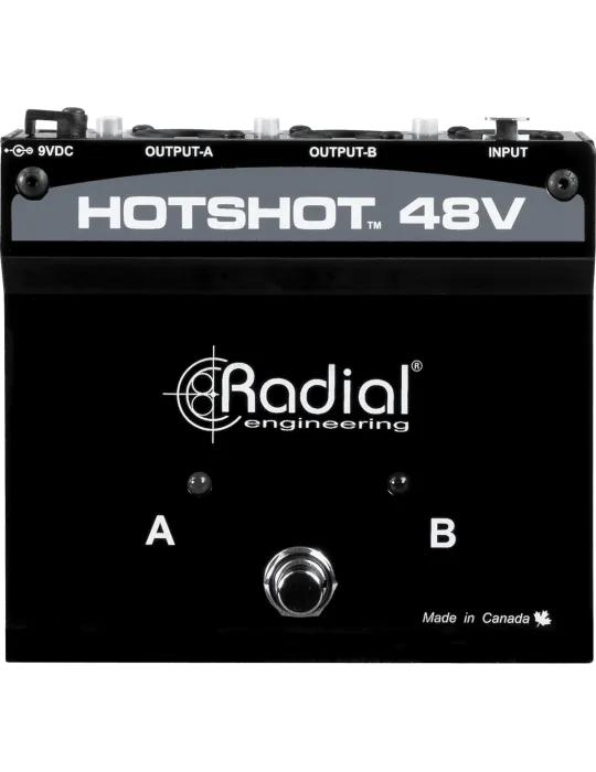 RADIAL ENGINEERING HOTSHOT-48V Wahlschalter - |MusicGoodDeal