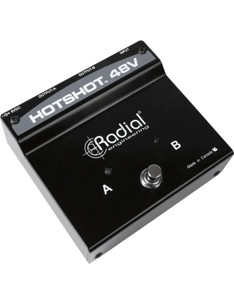 RADIAL ENGINEERING HOTSHOT-48V Wahlschalter - |MusicGoodDeal