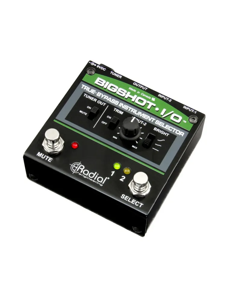  RADIAL ENGINEERING BIGSHOT-I-O Selektoren - Passiver Eingangswahlschalter|MusicGoodDeal 