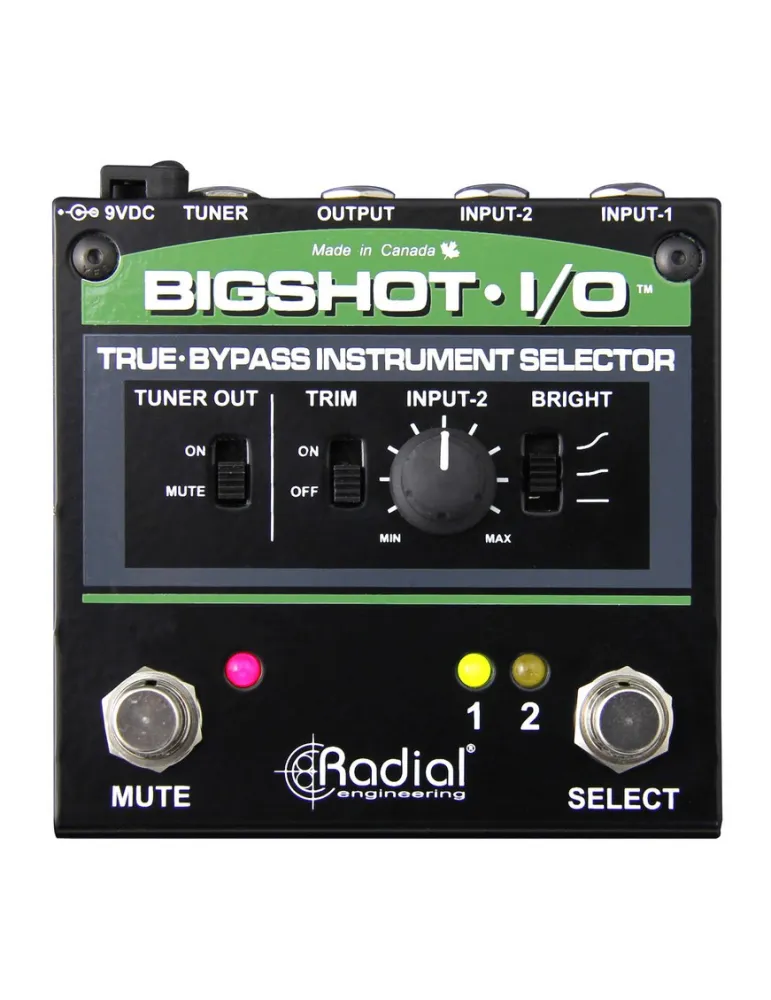  RADIAL ENGINEERING BIGSHOT-I-O Selektoren - Passiver Eingangswahlschalter|MusicGoodDeal 