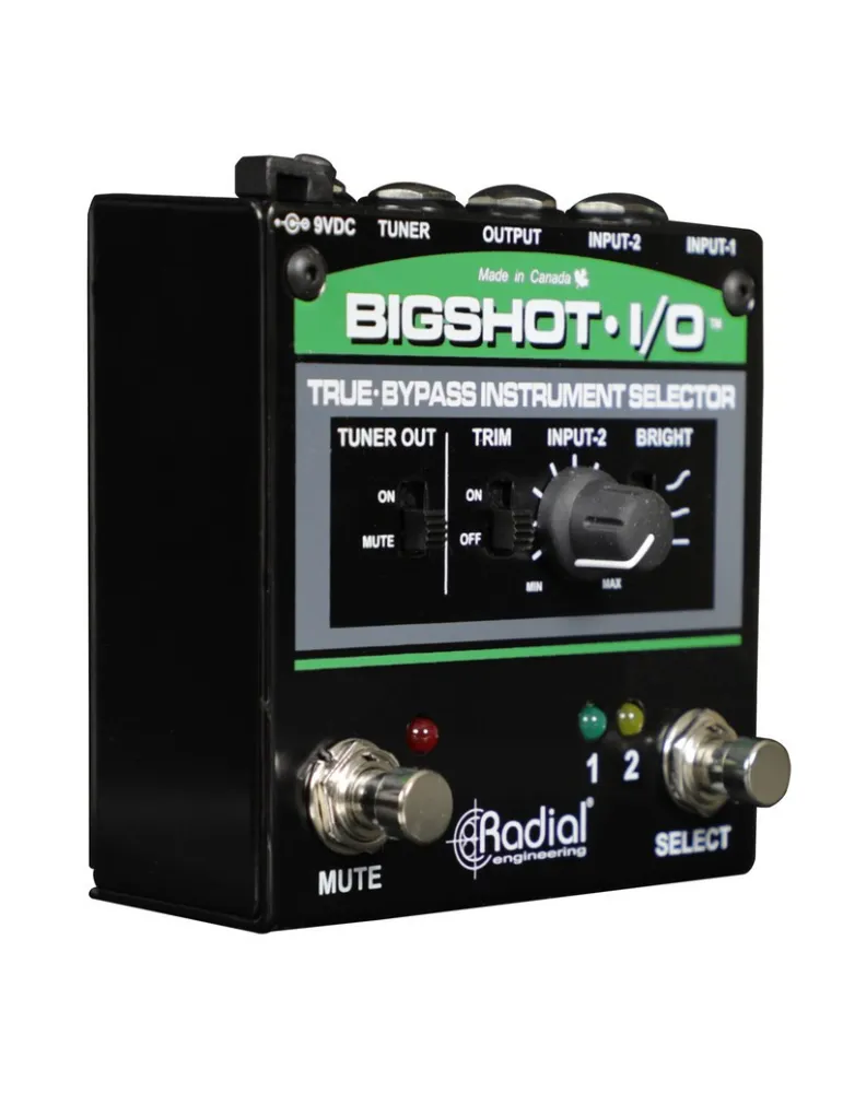  RADIAL ENGINEERING BIGSHOT-I-O Selektoren - Passiver Eingangswahlschalter|MusicGoodDeal 