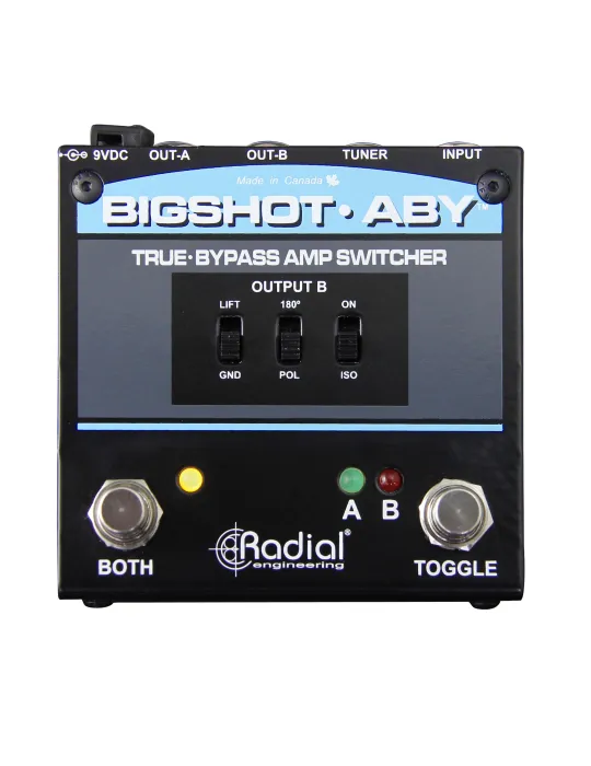  RADIAL ENGINEERING BIGSHOT-ABY Selektoren - Selektor für passiven Ausgang V.2|MusicGoodDeal 