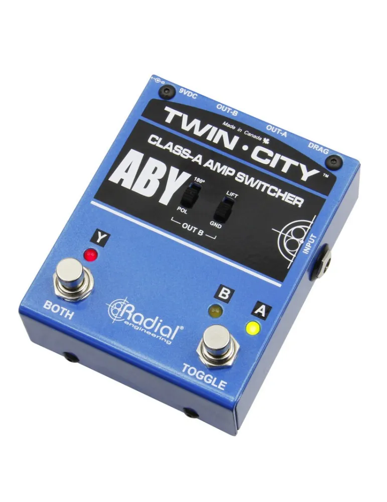  TONEBONE TWIN-CITY Instrumentos - ABY con corrección de impedancia|MusicGoodDeal 