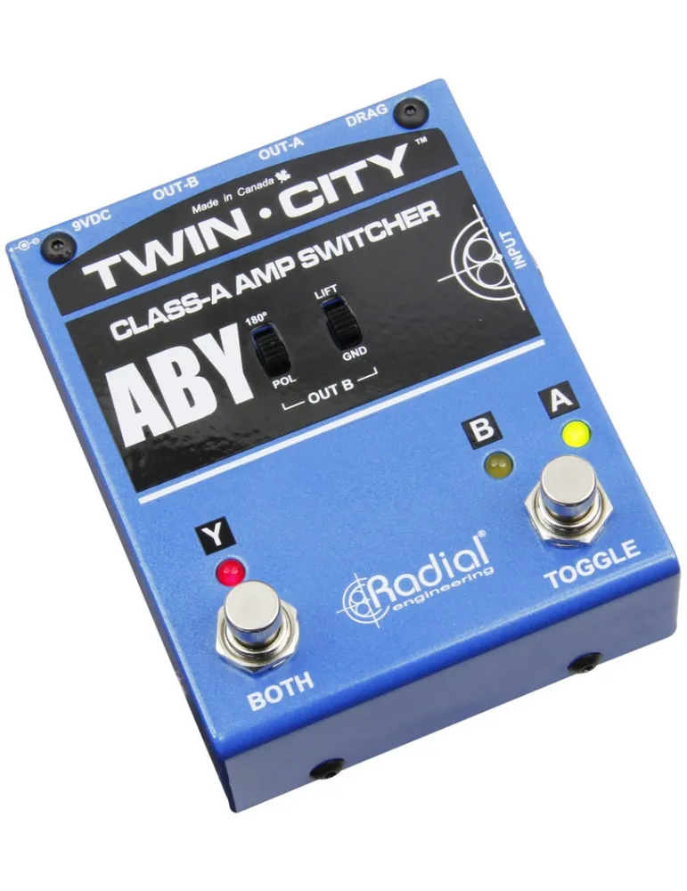  TONEBONE TWIN-CITY Instrumentos - ABY con corrección de impedancia|MusicGoodDeal 