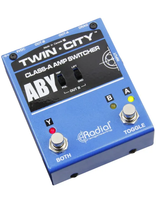  TONEBONE TWIN-CITY Instrumentos - ABY con corrección de impedancia|MusicGoodDeal 
