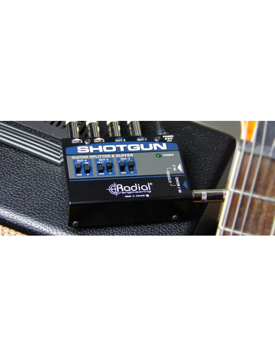  TONEBONE SHOTGUN Instrumente - Signaltrenner 4 Ausgänge|MusicGoodDeal 