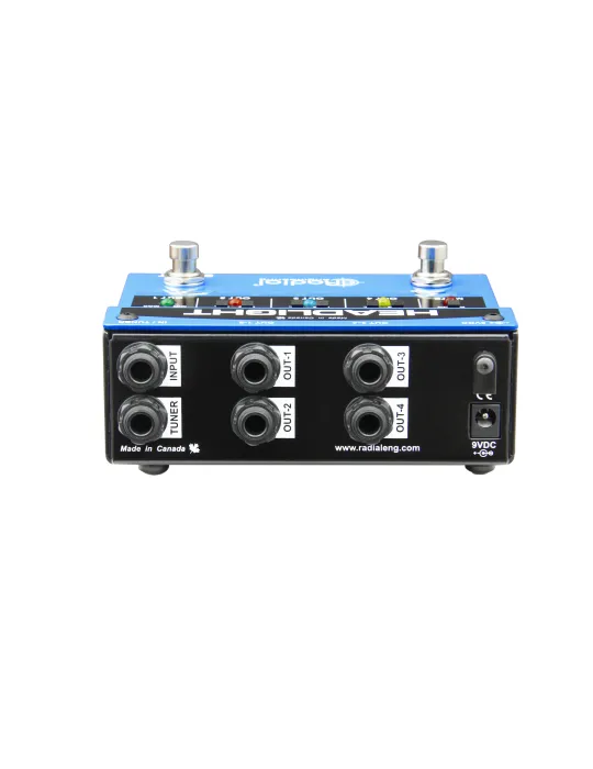  TONEBONE HEADLIGHT Instrumente - Wahlschalter für Verstärker mit 4 Ausgängen|MusicGoodDeal 