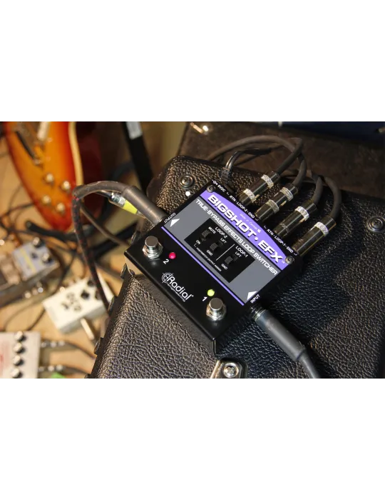  RADIAL ENGINEERING BIGSHOT-EFX Selektoren - Selektor 2 Effektschleifen|MusicGoodDeal 