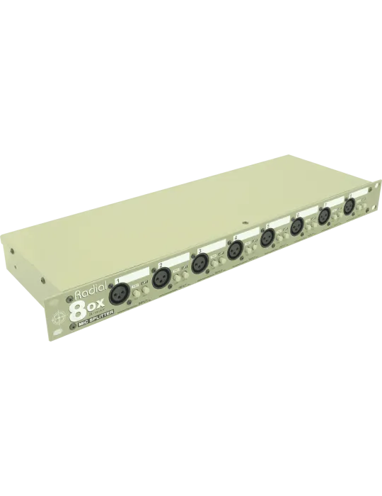  RADIAL ENGINEERING OX8R Racks - 8 Channel Mic Splitter-Radial|MusicGoodDeal 