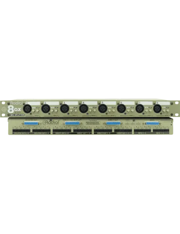  RADIAL ENGINEERING OX8R Racks - 8-Kanal-Radial-Mikrofon-Splitter|MusicGoodDeal  2