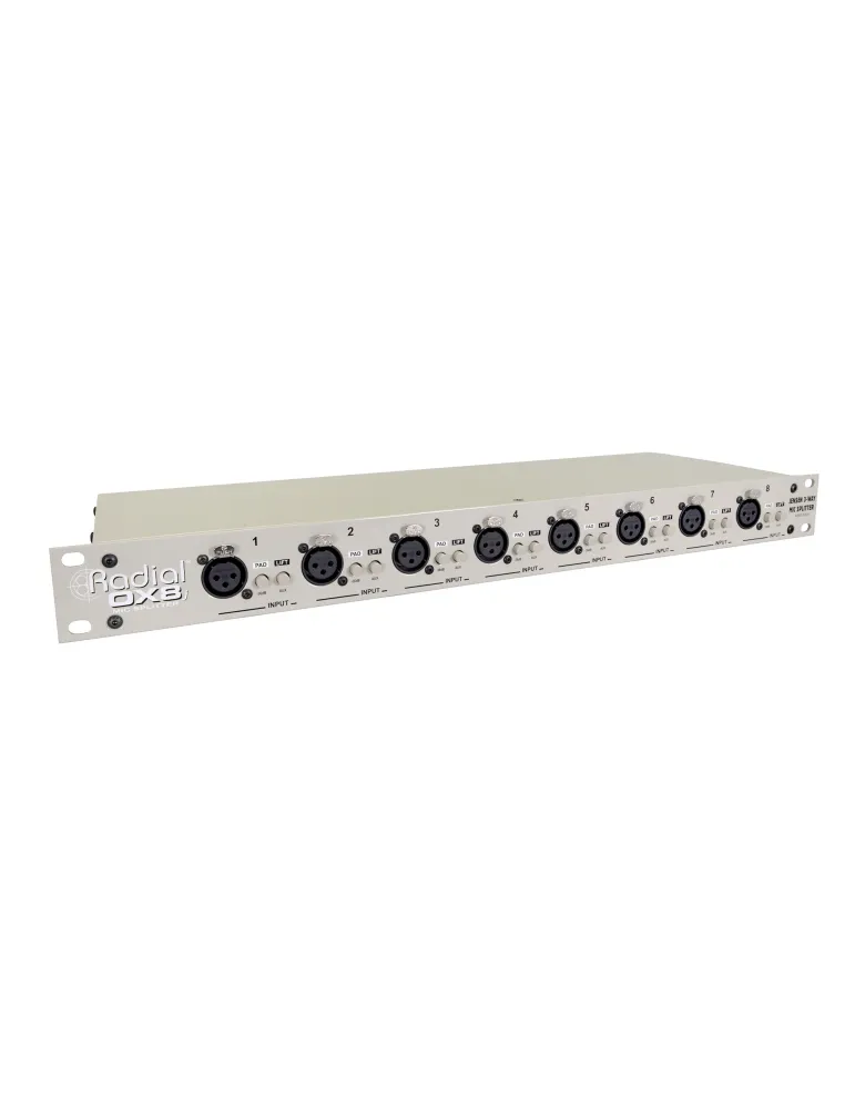  RADIAL ENGINEERING OX8J Racks - 8 Channel Microphone Splitter-Jensen|MusicGoodDeal 