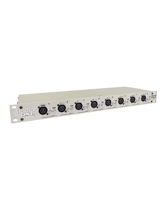  RADIAL ENGINEERING OX8J Racks - 8 Channel Microphone Splitter-Jensen|MusicGoodDeal 