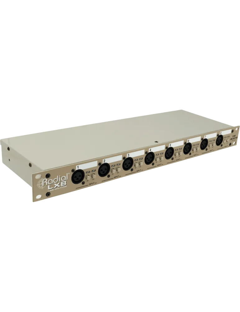  RADIAL ENGINEERING LX8R Racks - 8 channel line splitter|MusicGoodDeal 