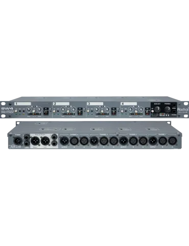  RADIAL ENGINEERING SW4 Racks - 4-Kanal-Audio-Switcher|MusicGoodDeal  2