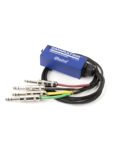  RADIAL ENGINEERING CATAPULT-MINI-TRS Snakes - Mini receptor TRS de 4 canales|MusicGoodDeal 