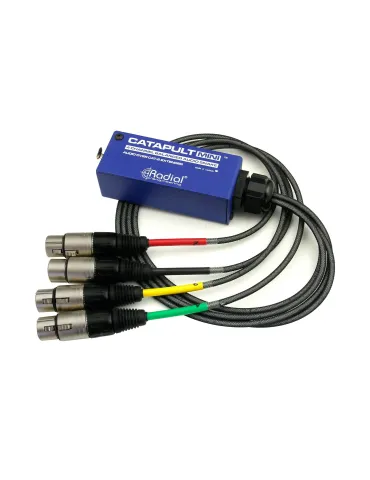  RADIAL ENGINEERING CATAPULT-MINI-TX Snakes - Mini 4 Channel Audio Transmitter|MusicGoodDeal 