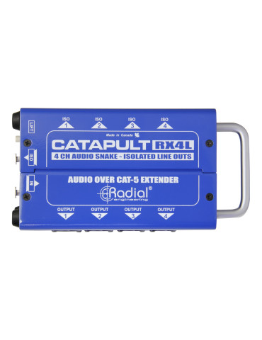  RADIAL ENGINEERING CATAPULT-RX4L Snakes - Line-Level-Empfängermodul|MusicGoodDeal 