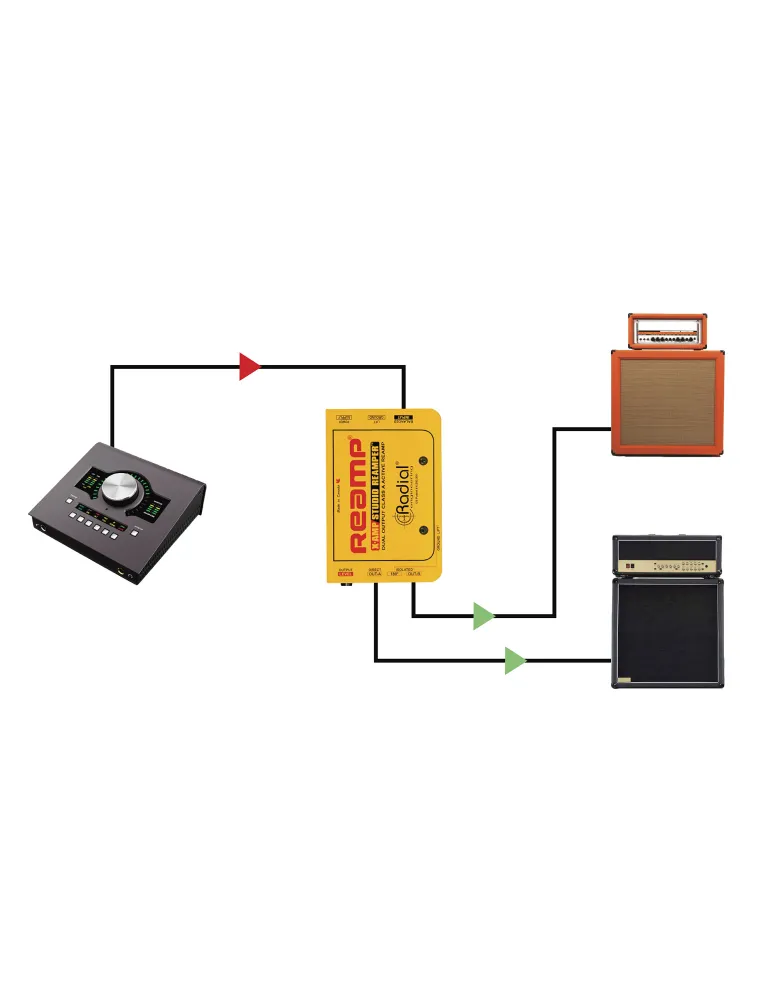  RADIAL ENGINEERING X-AMP Direct Boxes - Active Reamper|MusicGoodDeal 