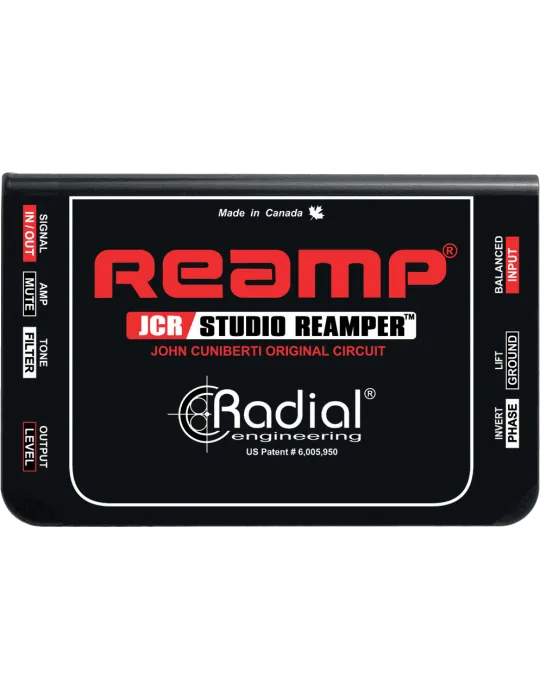  RADIAL ENGINEERING REAMP-JCR Direct boxes - Passive reamers|MusicGoodDeal 