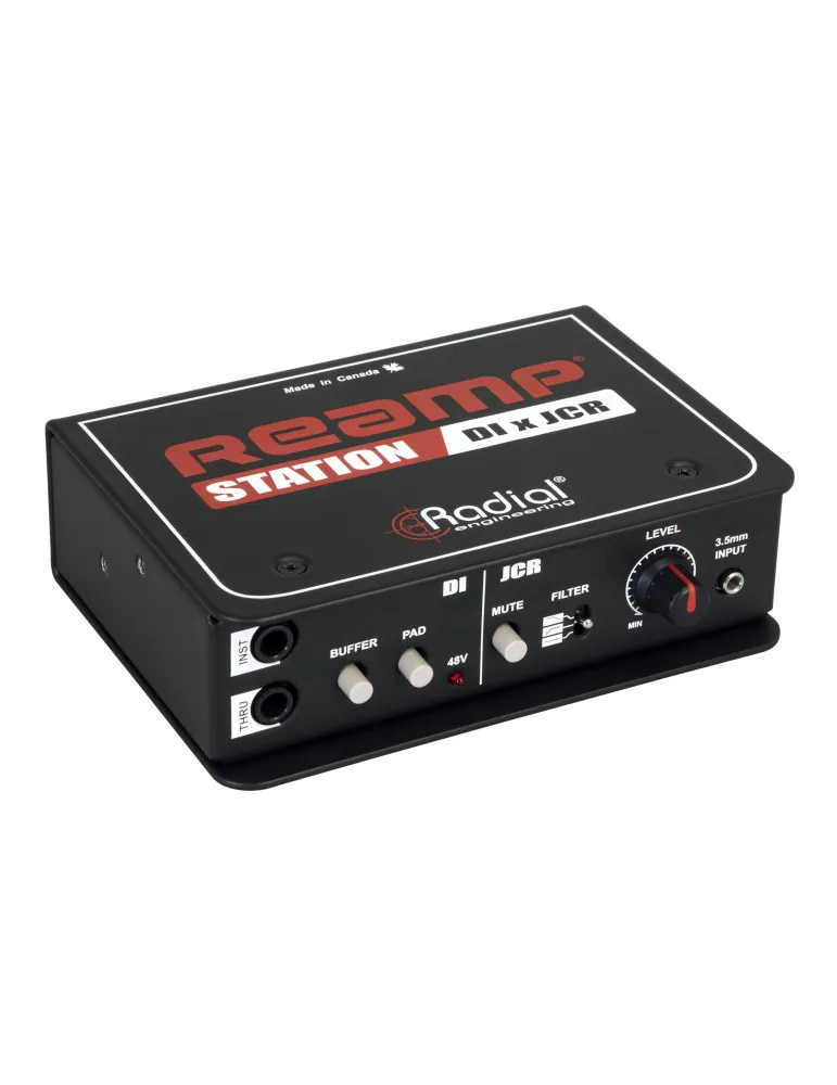  RADIAL ENGINEERING REAMP-STATION Direct boxes - Passive reamp box + JCR|MusicGoodDeal 