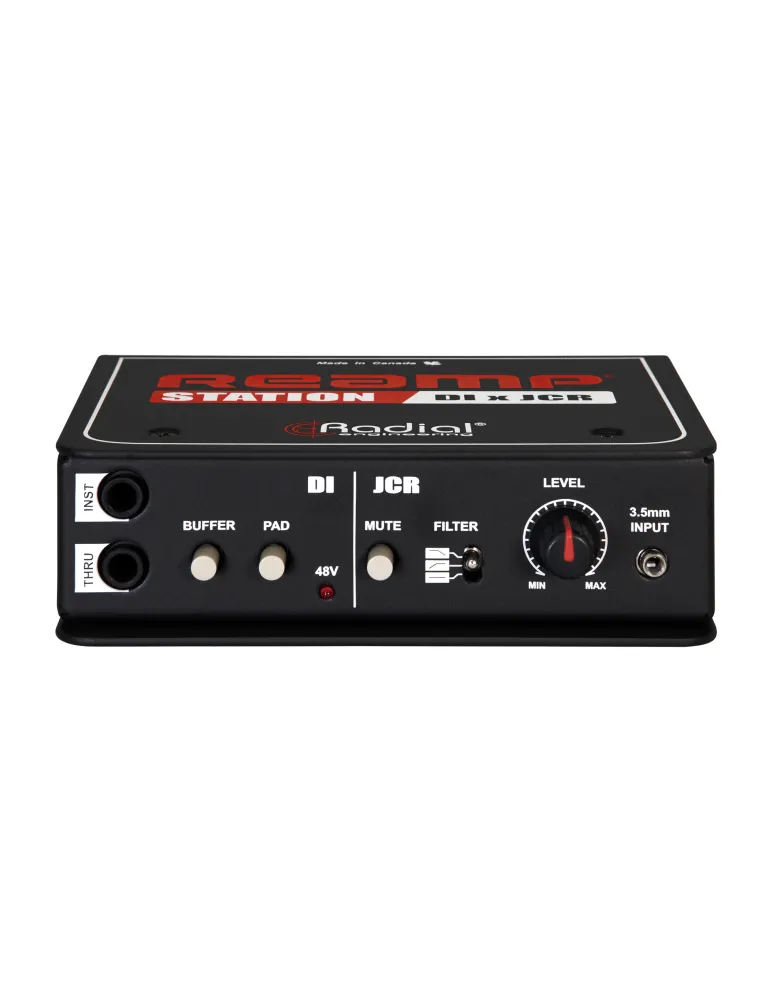  RADIAL ENGINEERING REAMP-STATION Direct boxes - Passive reamp box + JCR|MusicGoodDeal 