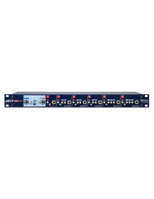  RADIAL ENGINEERING JD7 Racks - Rack reamp 2 in 7 out|MusicGoodDeal 