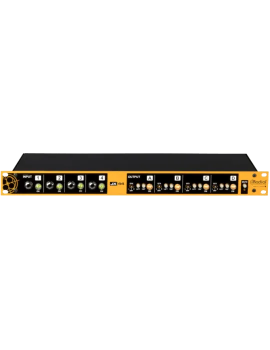  RADIAL ENGINEERING JX44-V2 Racks - Switch guitars 4 inputs/6 outputs|MusicGoodDeal 