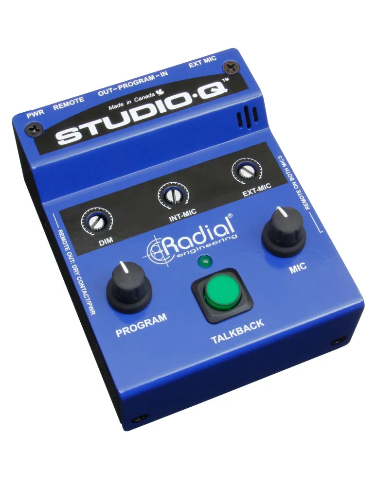  RADIAL ENGINEERING STUDIOQ Splitters - Studio talkback interface with microphone|MusicGoodDeal 