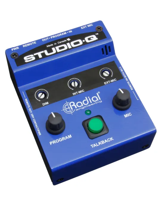  RADIAL ENGINEERING STUDIOQ Splitters - Studio talkback interface with microphone|MusicGoodDeal 