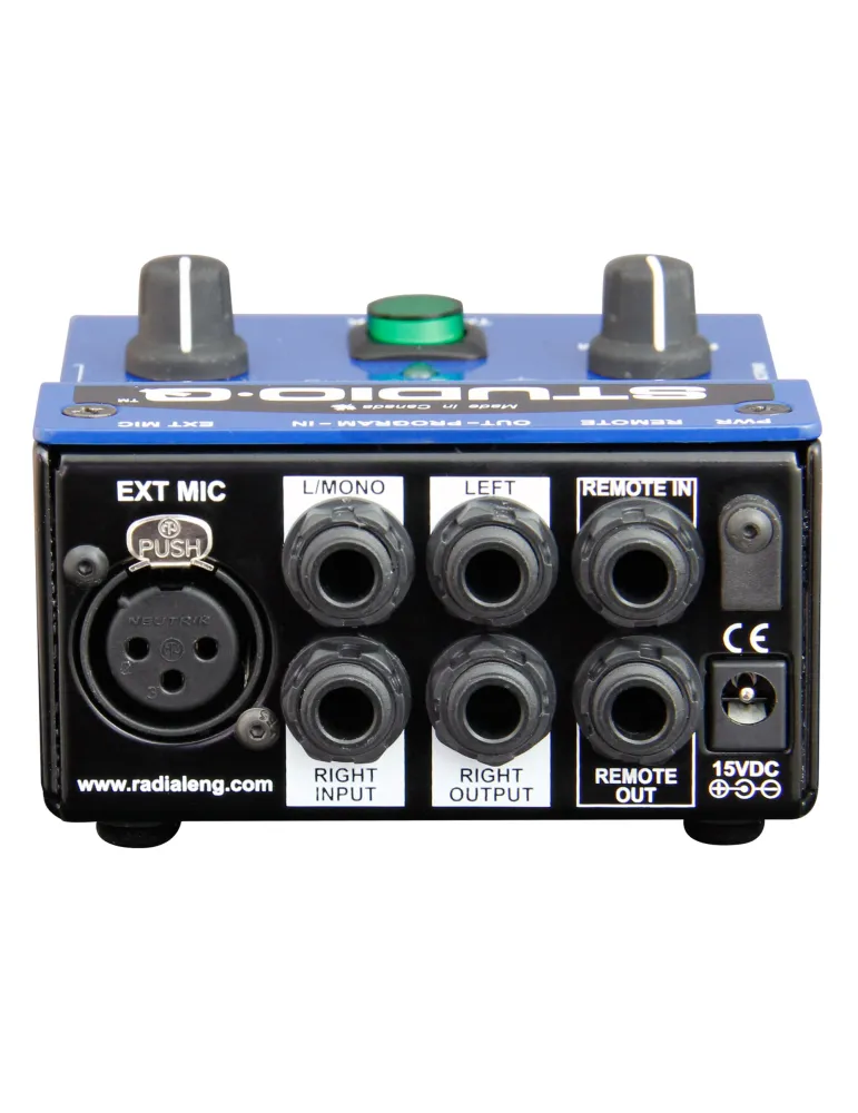  RADIAL ENGINEERING STUDIOQ Splitters - Studio talkback interface with microphone|MusicGoodDeal 