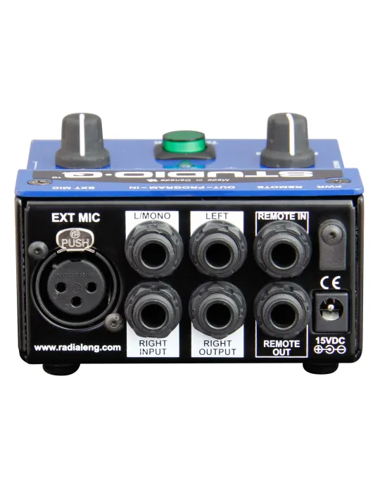  RADIAL ENGINEERING STUDIOQ Splitters - Studio talkback interface with microphone|MusicGoodDeal 