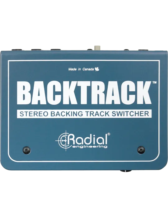  RADIAL ENGINEERING BACKTRACK Splitters - Umschalter für Stereospuren|MusicGoodDeal 
