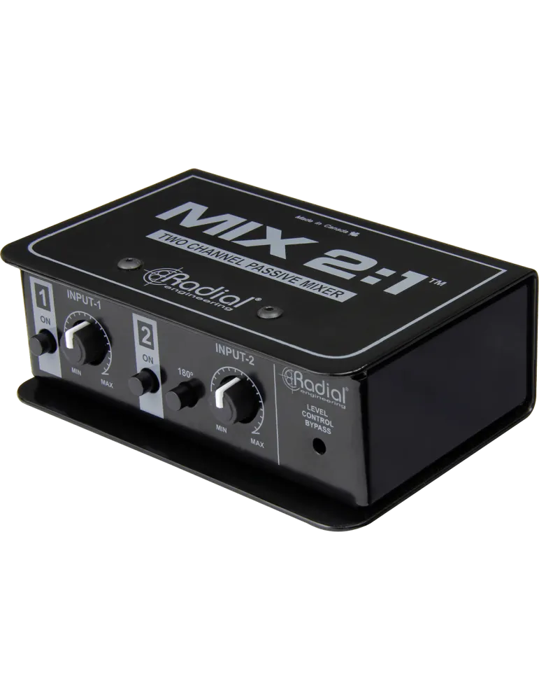  RADIAL ENGINEERING MIX2.1 Mischpult - 2-Kanal-Summiermischer|MusicGoodDeal 