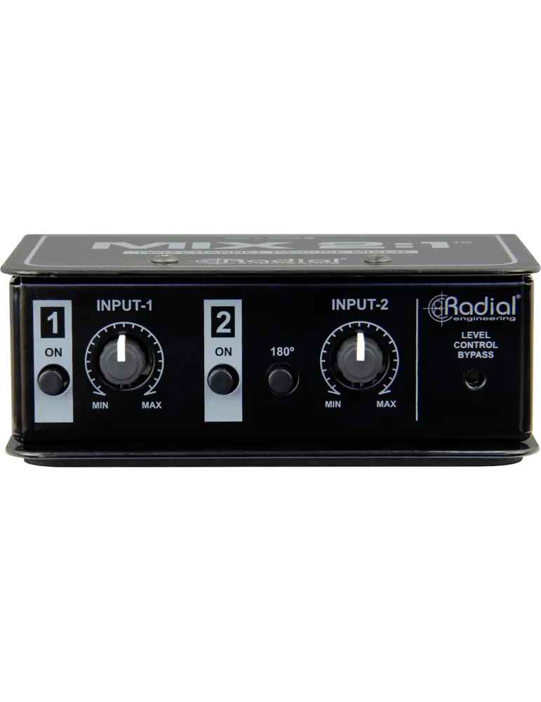  RADIAL ENGINEERING MIX2.1 Mischpult - 2-Kanal-Summiermischer|MusicGoodDeal 