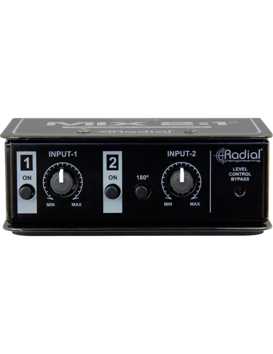  RADIAL ENGINEERING MIX2.1 Mischpult - 2-Kanal-Summiermischer|MusicGoodDeal 