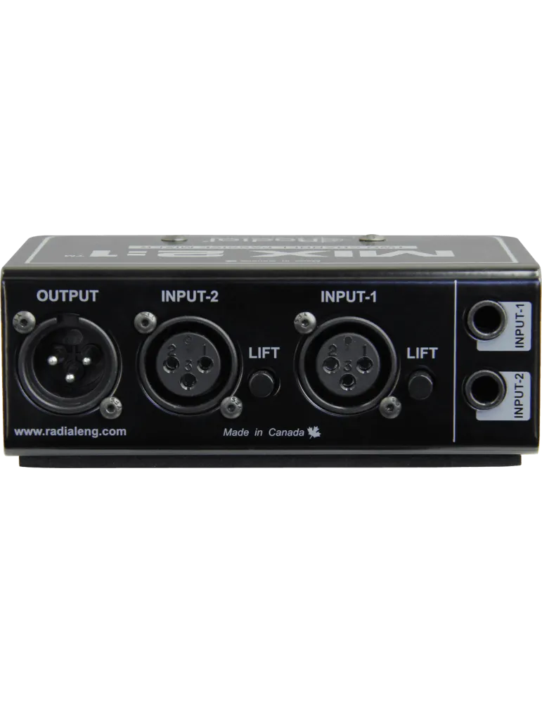  RADIAL ENGINEERING MIX2.1 Mischpult - 2-Kanal-Summiermischer|MusicGoodDeal 