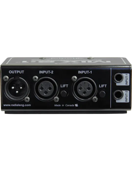 RADIAL ENGINEERING MIX2.1 Mischpult - 2-Kanal-Summiermischer|MusicGoodDeal 