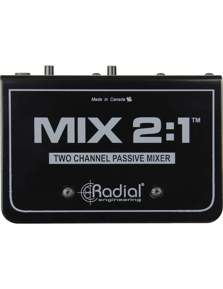  RADIAL ENGINEERING MIX2.1 Mischpult - 2-Kanal-Summiermischer|MusicGoodDeal 