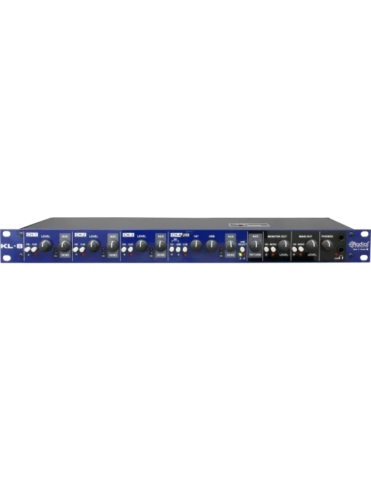  RADIAL ENGINEERING KL8 Bastidores - Estación de mezcla de teclados para montaje en bastidor|MusicGoodDeal 