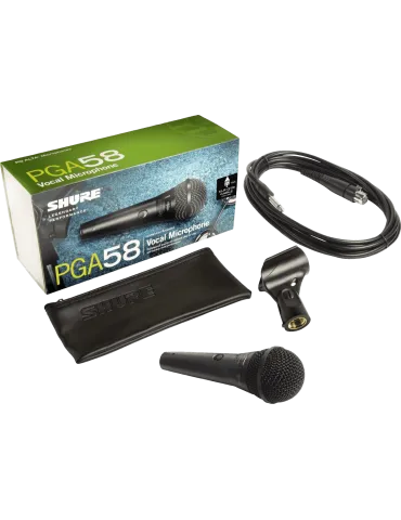  SHURE PGA58-QTR Stimme - Dynamisch Niere Jack|MusicGoodDeal  2