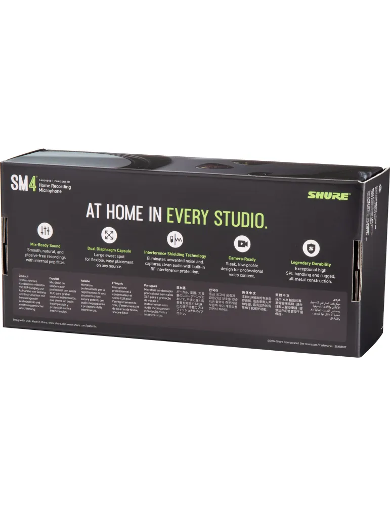 SHURE SM4-K | MusicGoodDeal