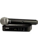  SHURE BLX24E-PG58-M17 Complete single - PG58 handheld transmitter - M17 band|MusicGoodDeal 