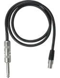  SHURE WA302 Transmitter Accessories - TQG-Jack 6.35mm Cable|MusicGoodDeal 