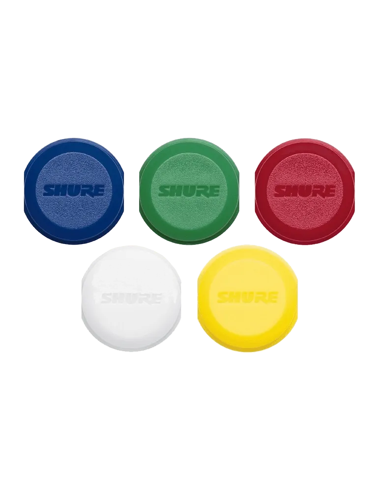  SHURE WA621 Transmitter Accessories - 5 BLX2 color tips|MusicGoodDeal 