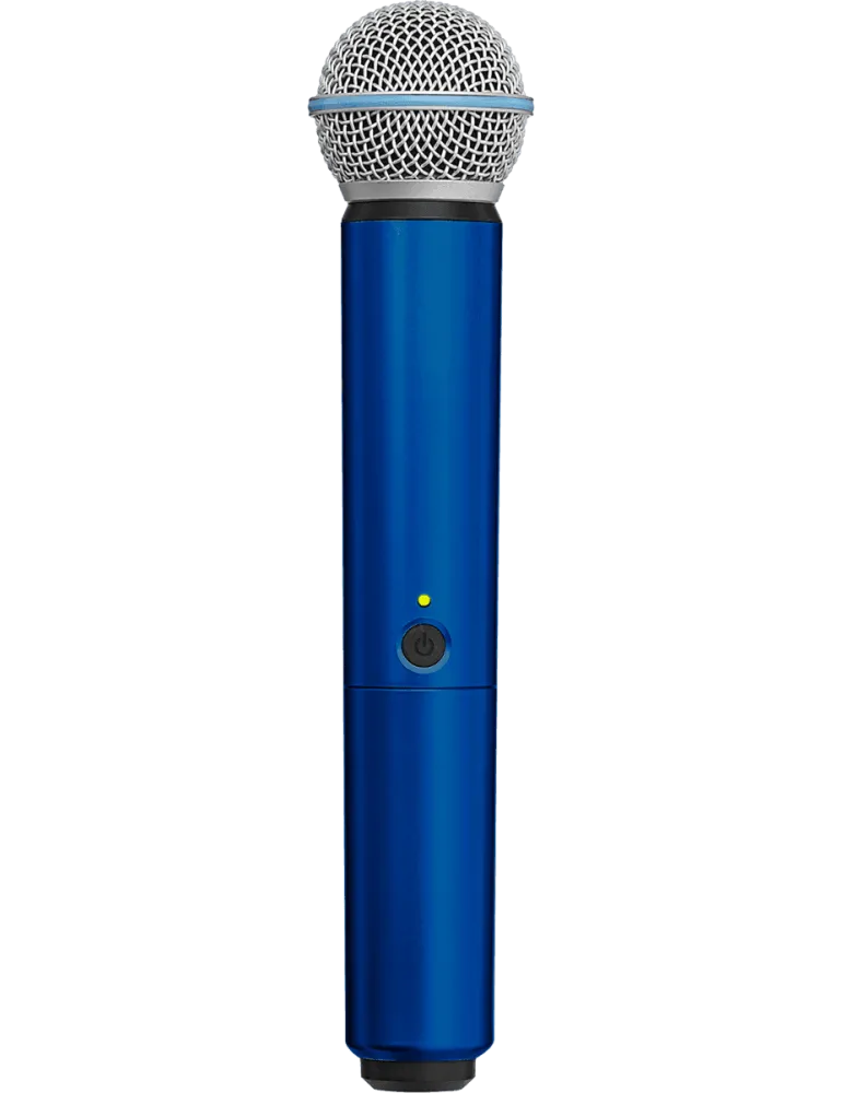  SHURE WA713-BLU Accessories for Transmitters - Handheld Transmitter Body SM58/BETA58A Blue|MusicGoodDeal 