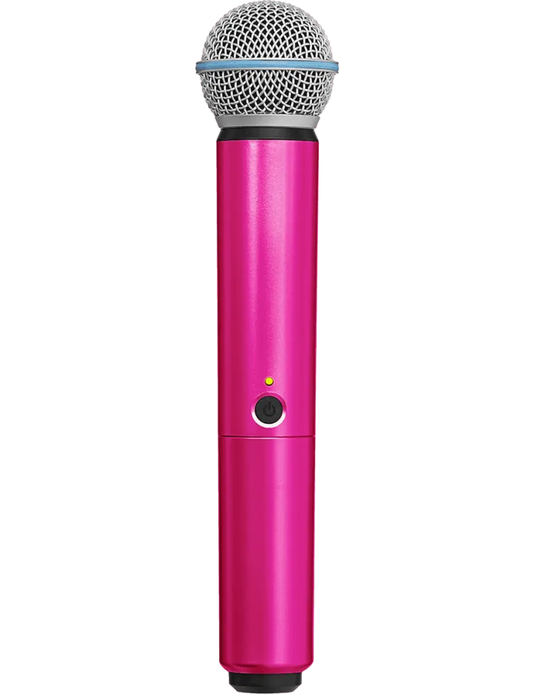  SHURE WA713-PNK Accessories for transmitters - Handheld transmitter body SM58/BETA58A Pink|MusicGoodDeal 